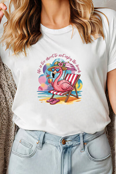 Sarah's Boutique Women's T-shirt – 100% cotton – Enjoy Beach