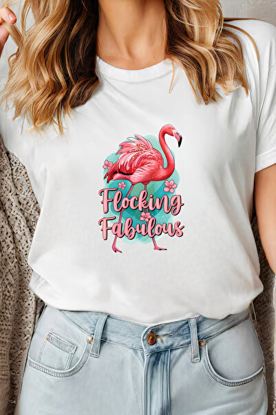 Sarah's Boutique Women's T-shirt – 100% cotton – Flocking Fabulous