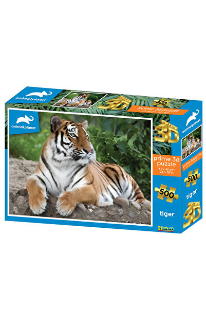 Baby Planet 3D Puzzle 500 Pieces - 3D Tiger for Focus and Patience Developmen...
