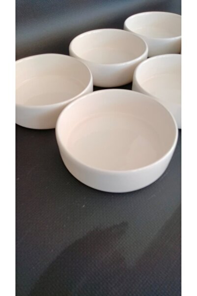 Zümrüdüanka Seramik Handmade 6-Piece Jam and Snack Bowl Set