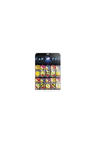 PALOMA Set de 90 de odorizante auto EMO, arome asortate, cu display.