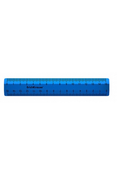 Erich Krause Ruler 15 cm Ice Metallic, ErichKrause, (Ice Metallic: Dark Blue)