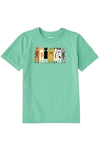 Colermi Children's T-Shirt - Cats Design on the Back