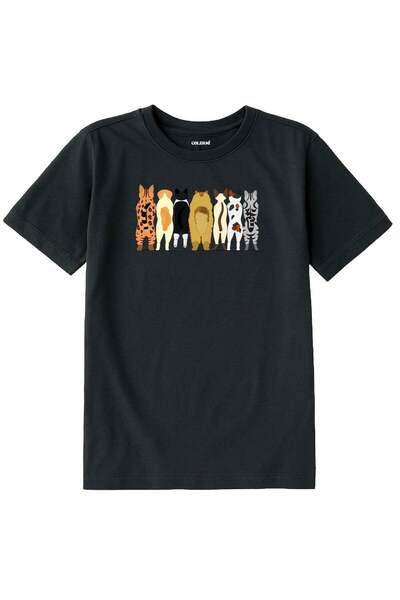 Colermi Children's T-Shirt - Cats Design on the Back