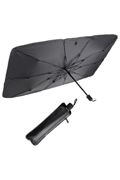 unbranded Umbrelă Parasolară Pentru Parbriz Auto – Protecție UV, Reduce Căldu...