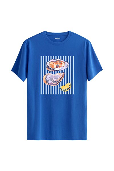 Colermi La Dolce Vita Oyster Printed T-Shirt