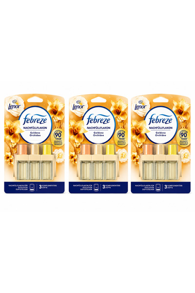 Febreze 3Volution Goldene Orchidee (Altın Orkide) Kokulu Fiş Dolum Şişesi 20 ...