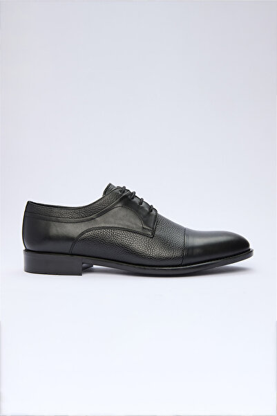 İmza Pantofi negri cu șireturi Analin 100% piele 1033260159