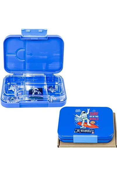 QUTOOB Tritan Lunch Box, Leak-Proof with 6 Removable Compartments, Cartoon De...