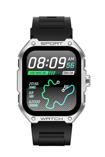 RollsTimi Men's SmartWatch, 1.83-inch TFT Screen, IP68 Waterproof, Bluetooth ...