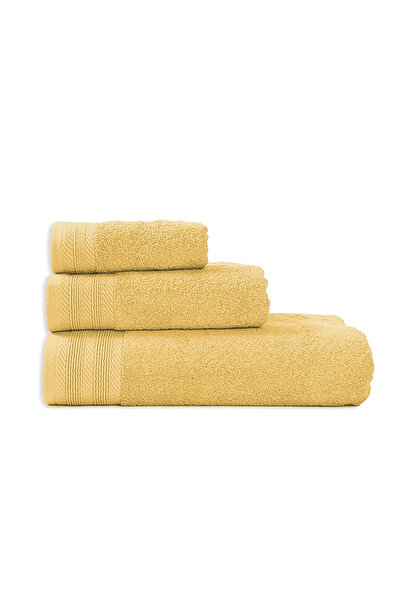 Nef Nef Homeware Λάιφ Νεφ Νεφ Κίτρινη Πετσέτα Σώματος