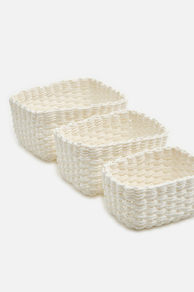 AKSWSUAR Triple Knitted Basket