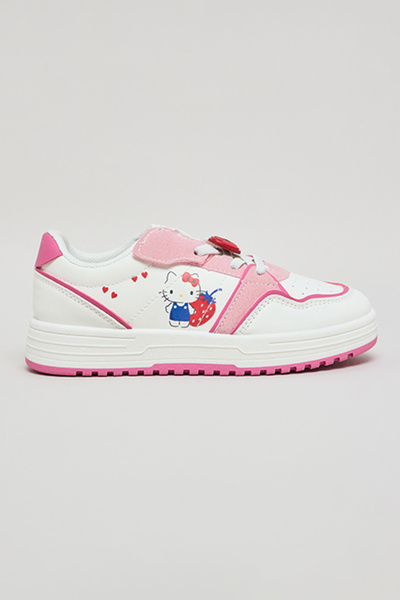 R&B Hello Kitty Lace-Up Sneakers