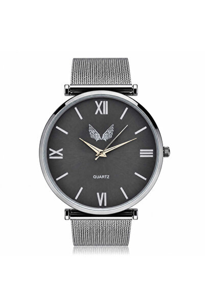 Watch Ceas de mana, barbatesc, bratara milaneza, Ulysses, Negru, CB37
