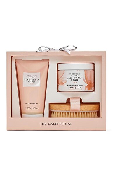Victoria's Secret Coconut Milk and Rose 3 Piece Ritual set