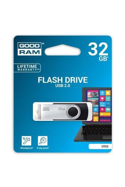 Goodram Memorie USB UTS2, 32 GB, negru