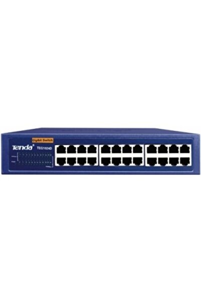 Tenda Switch 24 Port-uri 10/100/1000Mbps Gigabit. carcasa metalica 11-inch, '...