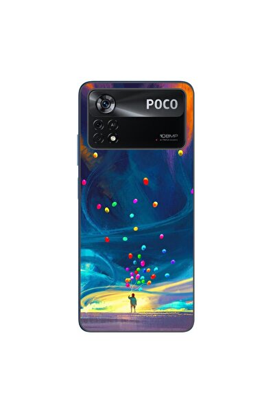 OEM Husa compatibila cu Xiaomi Poco X4 Pro Silicon Gel Tpu Model Baloane Univers