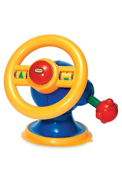 Tolo Toys Jucarie interactiva bebelusi – Volan Baby Driver cu sunete si ventu...