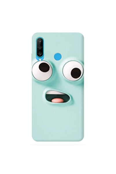 Other Huawei P30 Lite Strange face Transparent Silicone TPU Θήκη