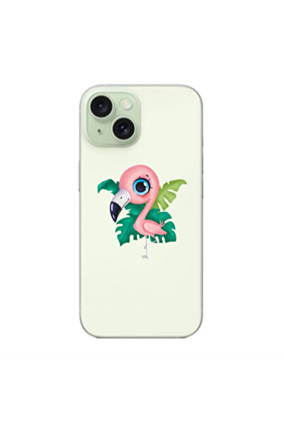 Other Apple iPhone 15 Plus Swan Transparent Silicone TPU Θήκη