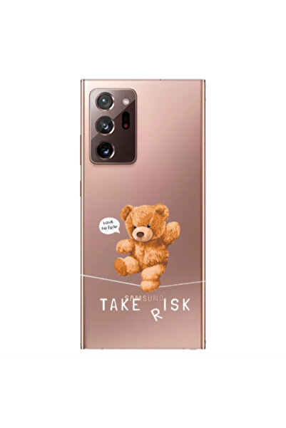 Other Samsung Note 20 Ultra Take risk Transparent Silicone TPU Θήκη