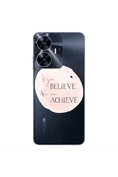 Other Realme Note 50 If You Believe Transparent Silicone TPU Θήκη