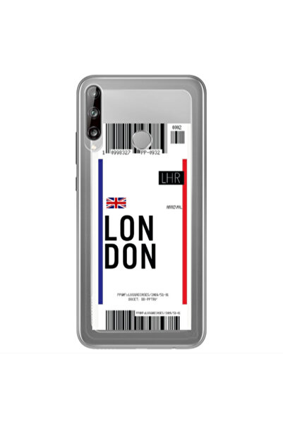 Other Huawei P40 Lite E London Arrival Transparent Silicone TPU Θήκη