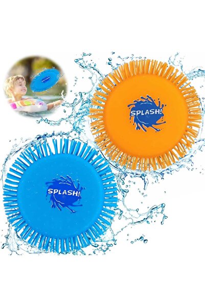 Shenzhen WJM Silicone & Plastic Top Bottom Set of 2 water frisbees (Splash Wa...