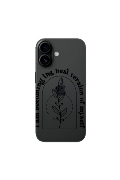 Other Apple Iphone 16 plus I am Becoming Transparent Silicone TPU Θήκη