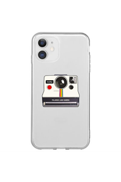 Other Apple iPhone 12 Mini Polaroid land camera Transparent Silicone TPU Θήκη