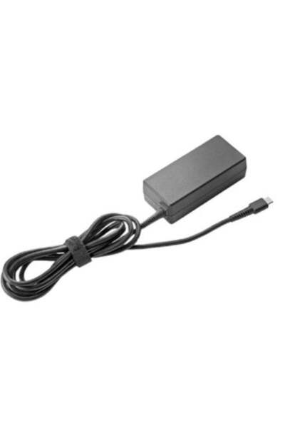 Generic شاحن لابتوب USB نوع C بقوة 45 واط، أسود اللون
