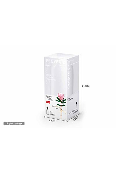 OEMS 🌸 🧱   Flower Assembly 211 Pieces - Sluban Flower Bricks