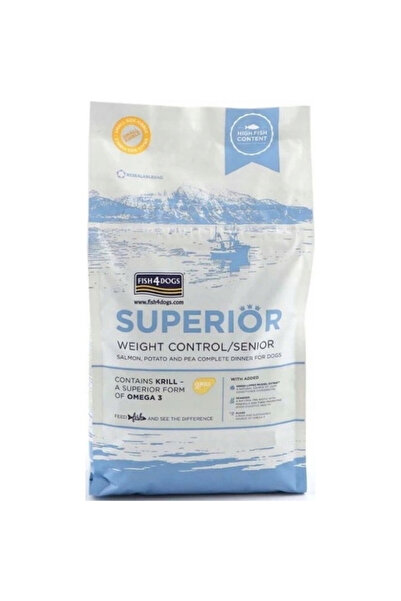 Fish4Dogs Hrană uscată superioară pentru câini senior 6kg