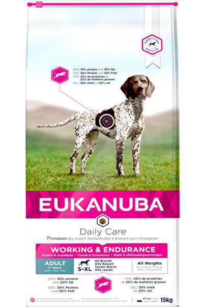 Eukanuba Working & Endurance Dry Dog Food 15kg