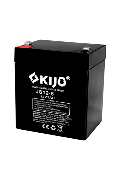 KIJO Baterie AGM 12V, 5Ah, F1 - JS12-5