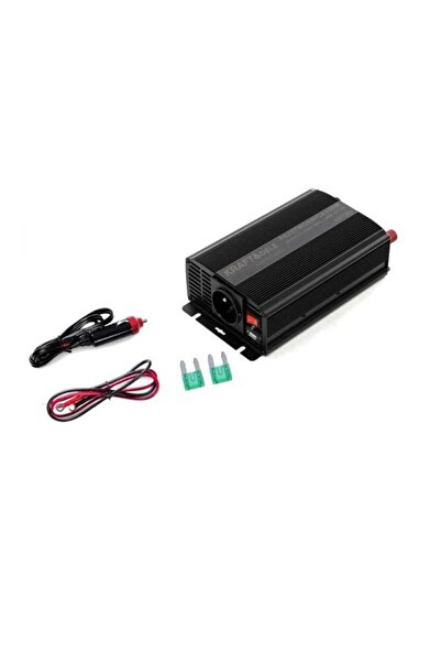 Kraft&dele Convertor de tensiune, 12V/230V 300/600W, KD1257