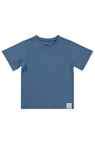 Civil Boys تي شيرت بتصميم Basic Surf Label للأعمار من 2 إلى 5 سنوات - أزرق