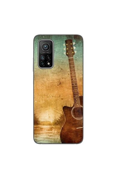 OEM Case compatible with Xiaomi Mi 10T Pro 5G Silicone Gel Tpu Vintage Guitar...