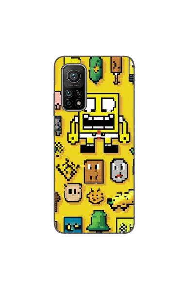 OEM Case compatible with Xiaomi Mi 10T Pro 5G Silicone Gel Tpu Pattern Pixel ...