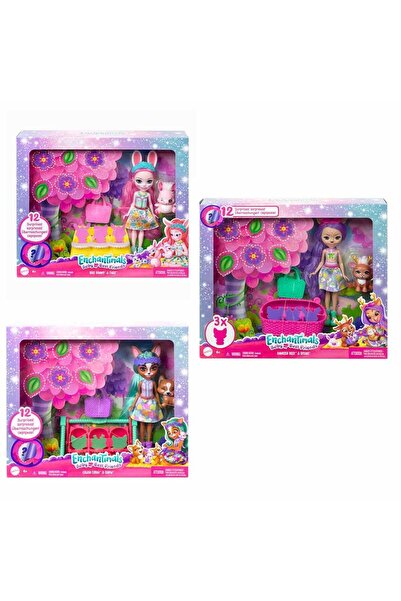 mattel Enchantimals Bestie Reveal Yakın Arkadaş Bebekler HLK83