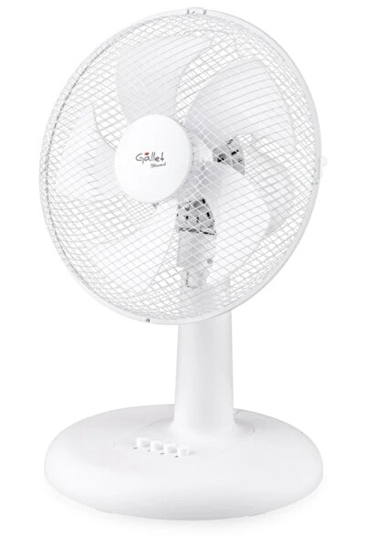 GALLET Desk fan Blizzard VEN35, 55 W, 30 cm, 3 speeds, oscillation, white