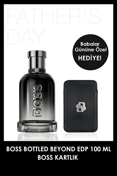 BOSS Bottled Beyond EDP 100 ml Parfüm + Kartlık Erkek Parfüm Set