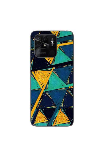 OEM Case compatible with Xiaomi Redmi 10C Silicon Gel Tpu Pattern Abstract Prism