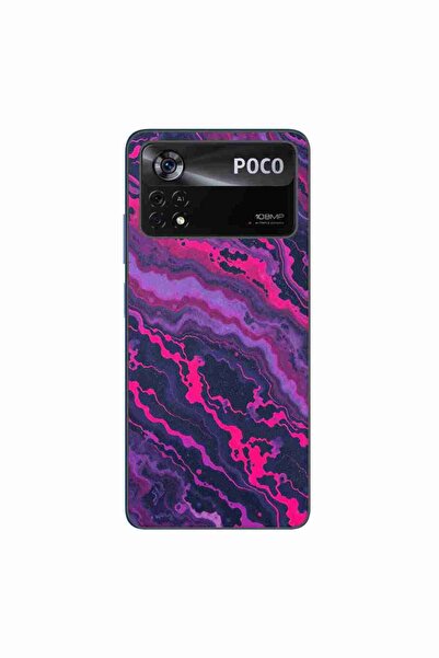 OEM Case compatible with Xiaomi Poco X4 Pro Silicone Gel Tpu Pattern Midnight...