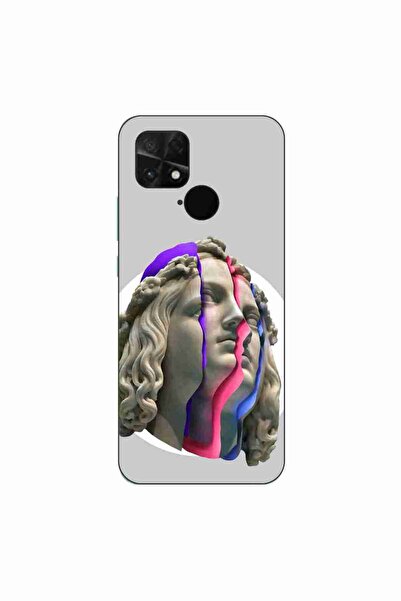 OEM Case compatible with Xiaomi Poco C40 Silicone Gel Tpu Pattern Neon Ruins