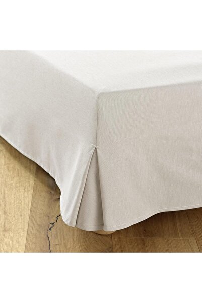 MADE IN CHINA Fustă de pat 160 x 200 cm Bej – 4 fuste de 38 cm pentru pat 160...