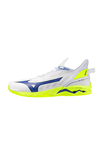 MIZUNO Wave Mirage 5 (Λευκό/Φωσφοριζέ Κίτρινο)-X1GA235039