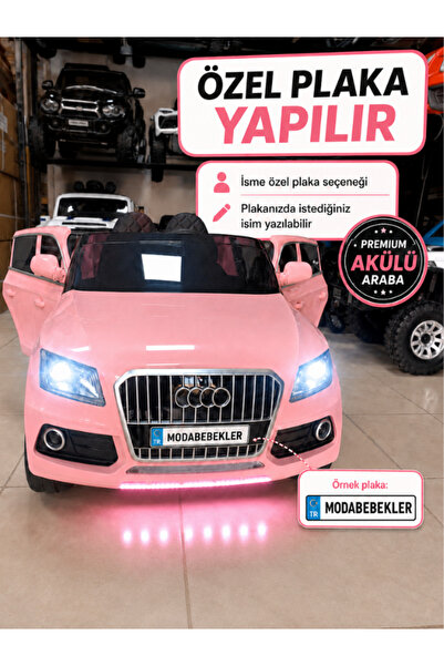 modabebekler Akülü Araba Q-SUV 12V Kumandalı Açılır Kapılı 2 Motor Bluetooth ...