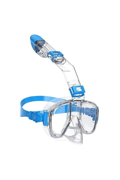 HPYTECH Tam Yüz Şnorkel Maske S-M / L-XL | 180° Panoramik Görüş | Anti Fog | ...